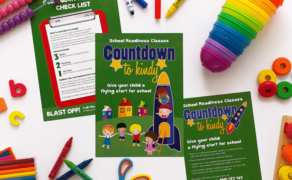 Visual Branding Suite for Countdown to Kindy - The Template Emporium