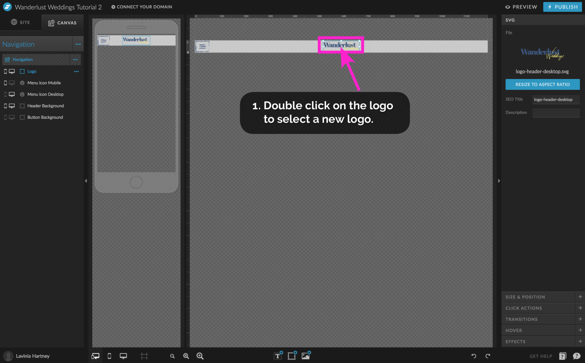 How To Update Site Canvases In Showit