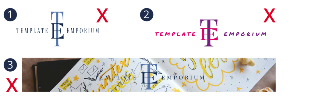 Brand Logo - What not to do - Template Emporium
