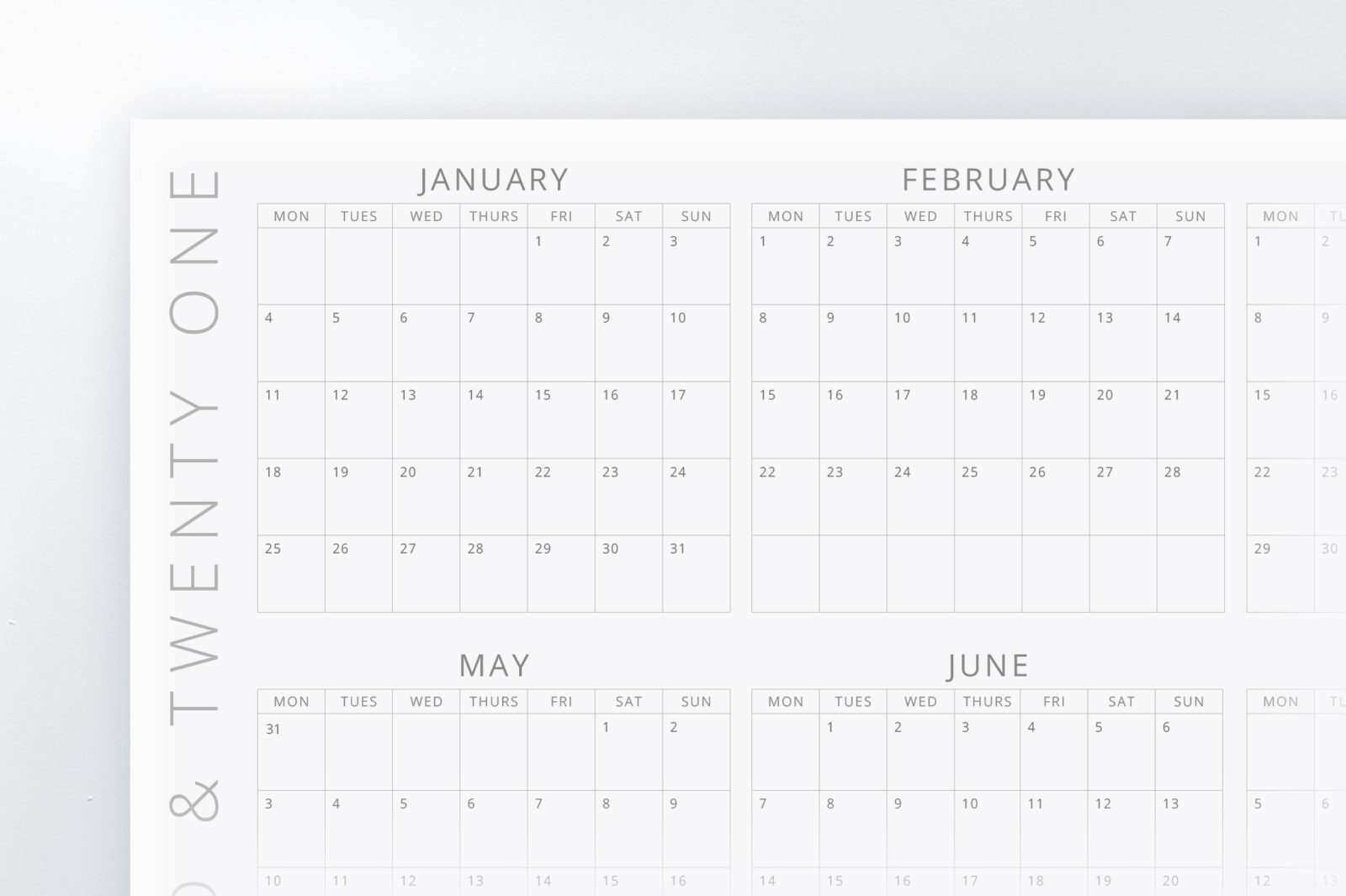 We describe the overall Calendar style as clean, simple, yet functional.