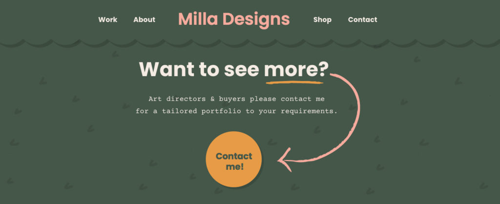 Milla Showit Template - See More - The Template Emporium