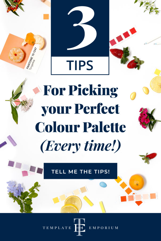3 tips for picking your perfect colour palette (everytime) - The Template Emporium