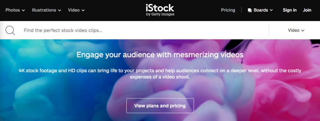 Video Footage Resources - istock - The Template Emporium