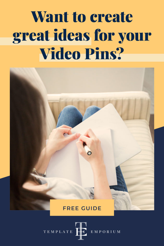 Want to create great ides for your video pins? - The Template Emporium
