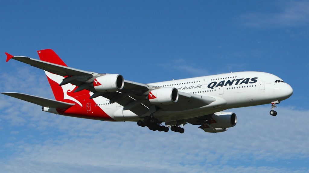 Red branding of Qantas - The Template Emporium