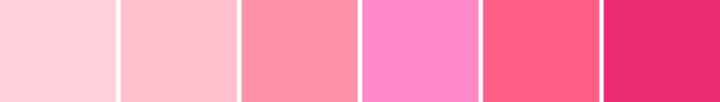 Blending pink - The Template Emporium