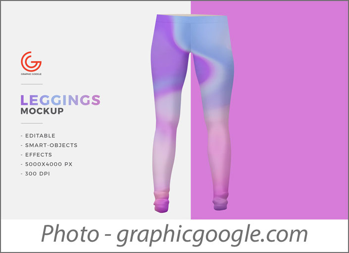 Legging Mockups for Pattern Designers 
