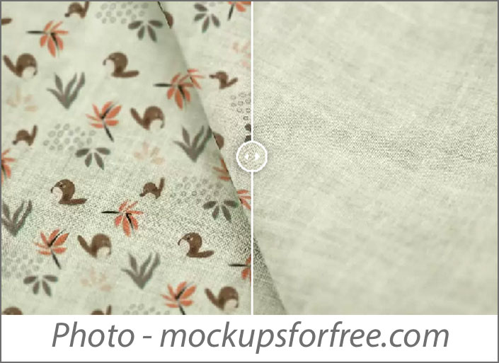 Fabric Mockups for Pattern Designers 