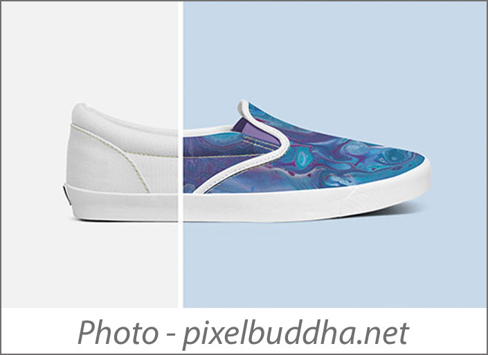 Shoe Mockups for Pattern Designers 
