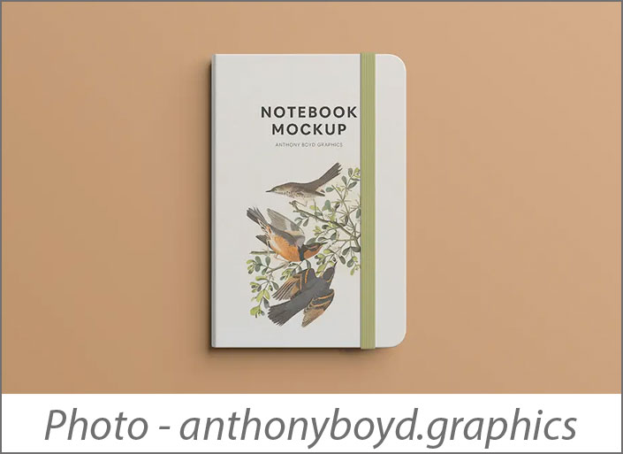 Notebook Mockups for Pattern Designers 