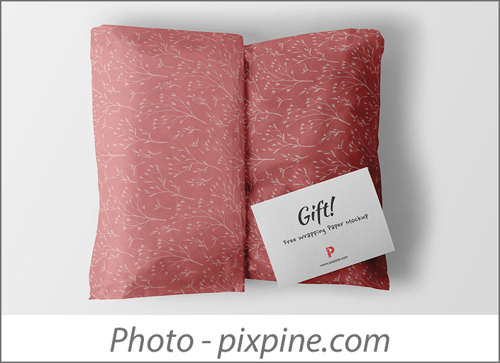 Wrapping Paper Mockups for Pattern Designers 
