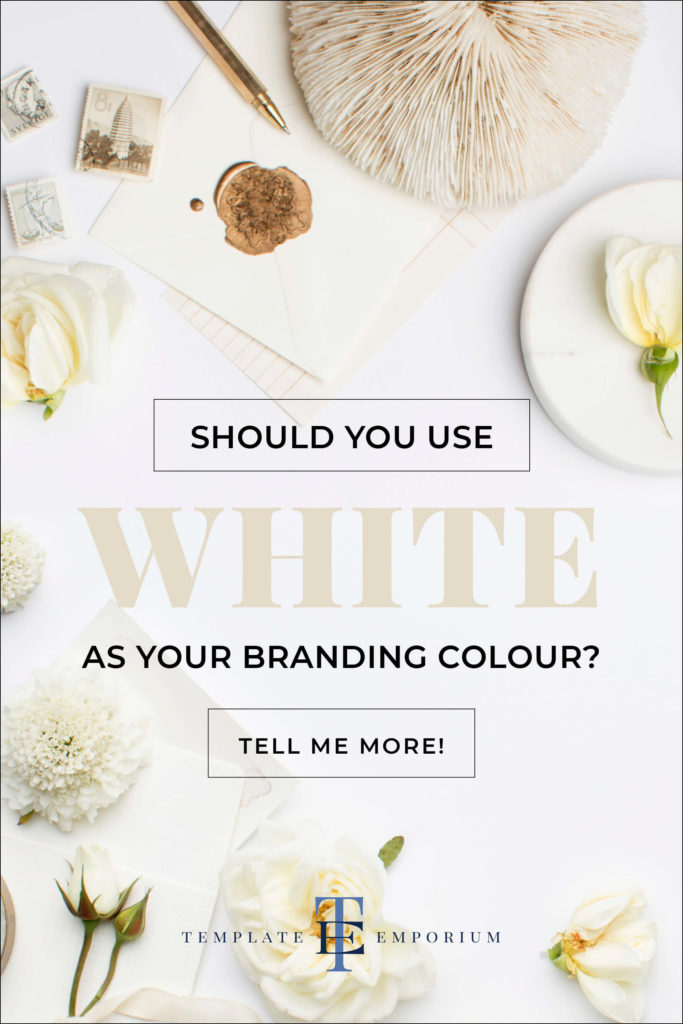 Should you use White as your branding colour? The Template Emporium
