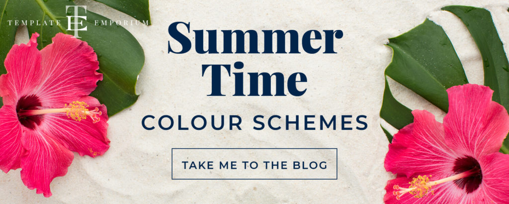 Summer colour combos - The Template Emporium