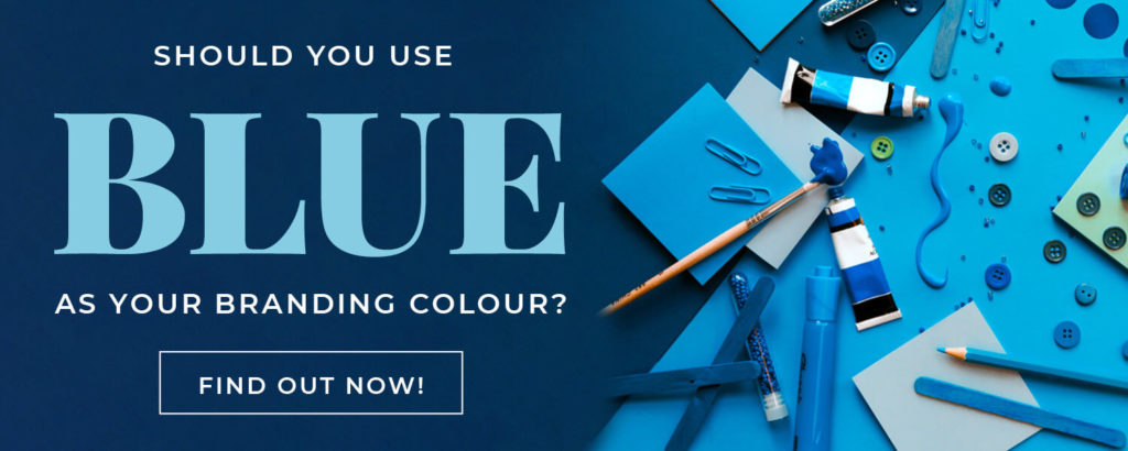 Which Colour should you use for your branding? Blue - The Template Emporium