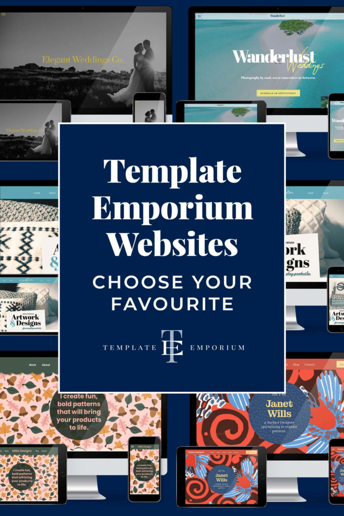 Template Emporium Websites - choose your favourite 