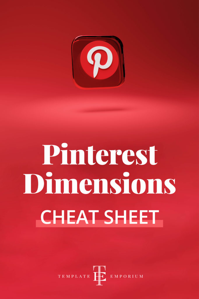 Pinterest Dimensions Cheat Sheet - The Template Emporium