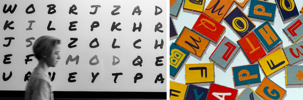 Examples of Uppercase letters - The Template Emporium.