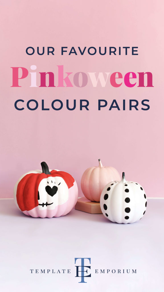 Pinkoween Colour Pairs - The Template Emporium