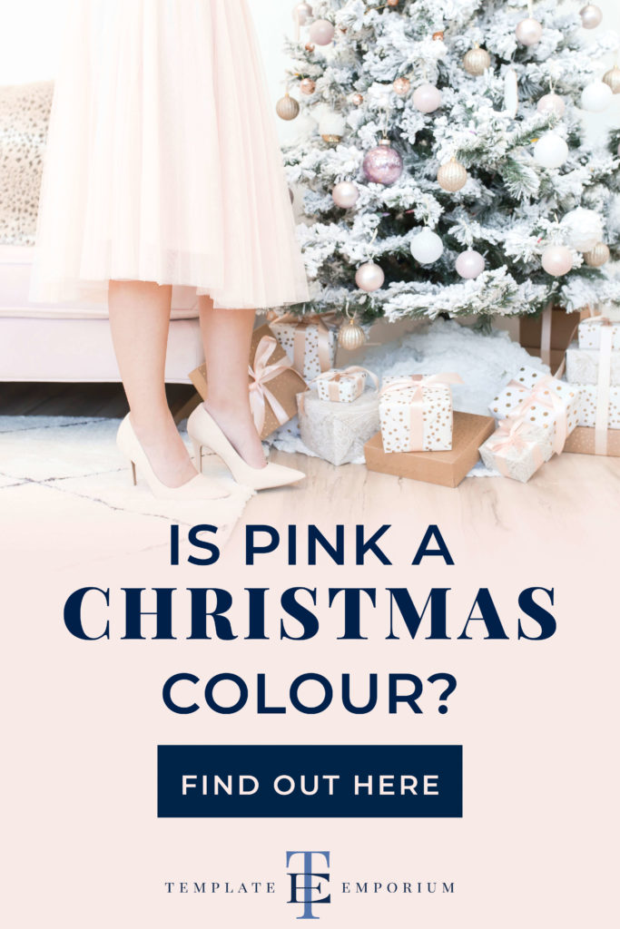 Is Pink a Christmas Colour? The Template Emporium
