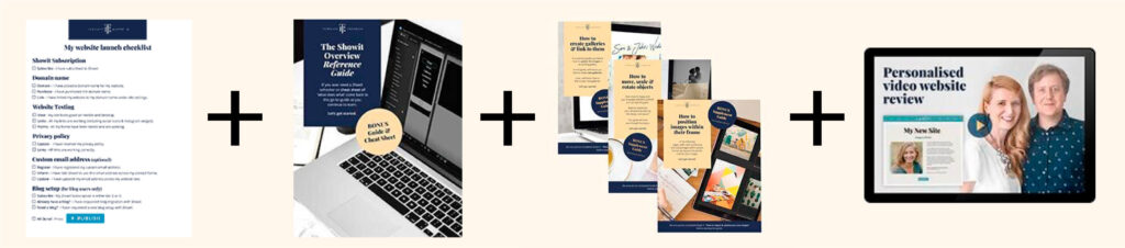 create and launch your website bonuses from The Template Emporium