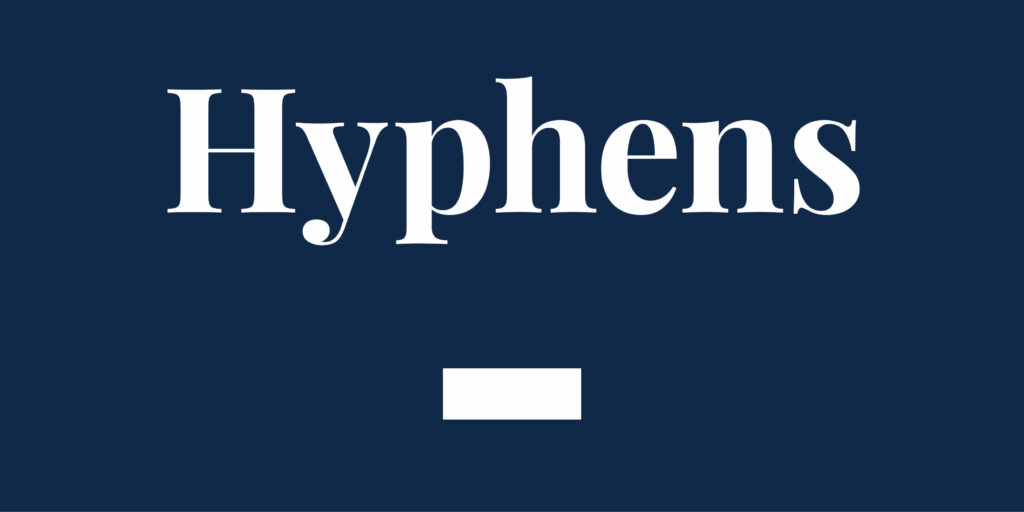 Hyphens - The Template Emporium