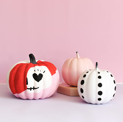 Pink-o-ween colour pairs - The Template Emporium