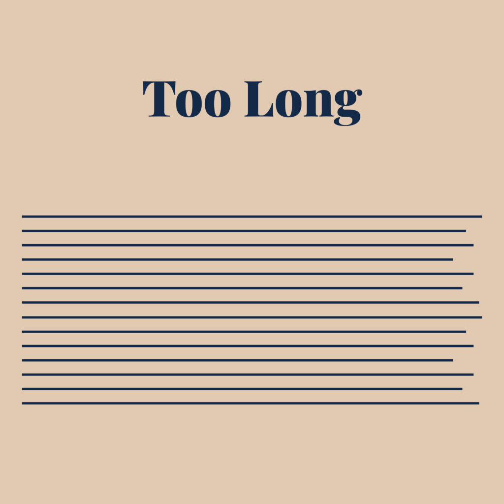 Line length - too long - The Template Emporium
