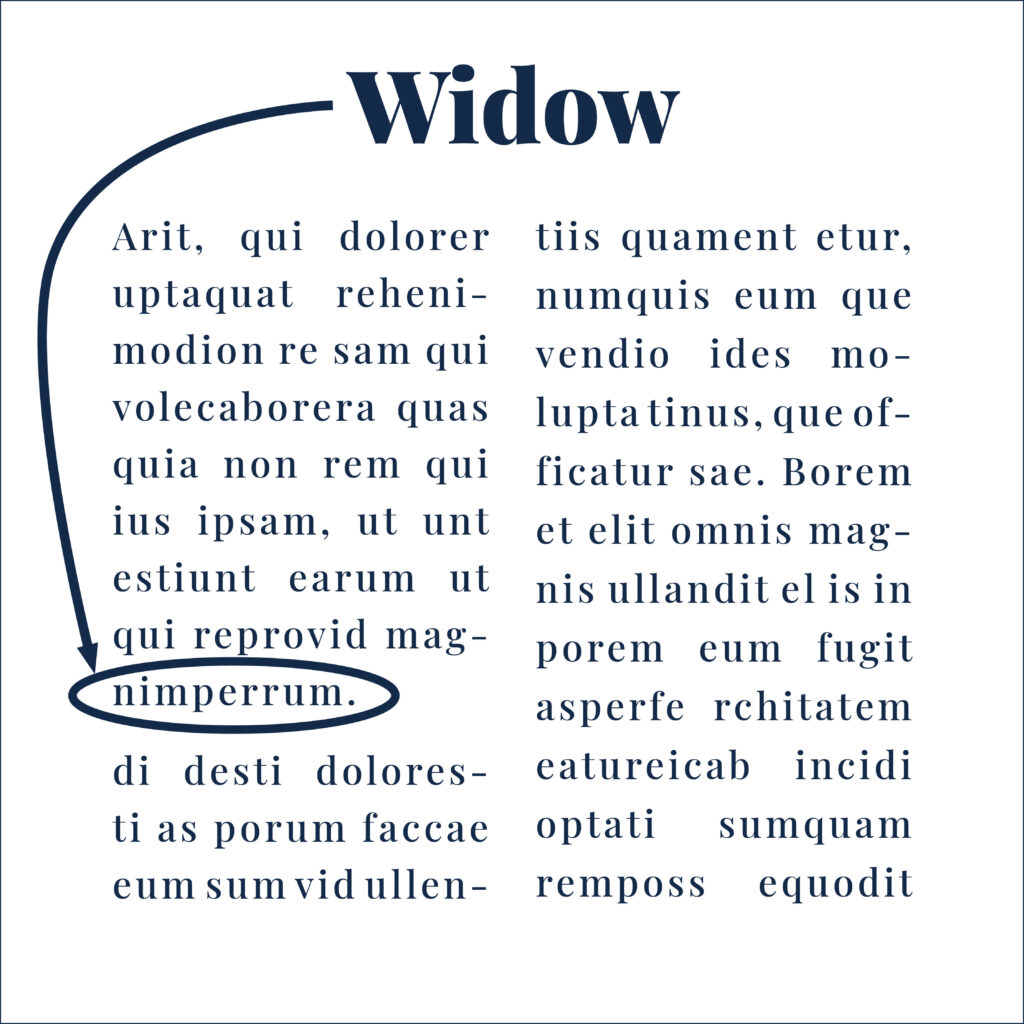type terms to avoid - widow - The Template Emporium