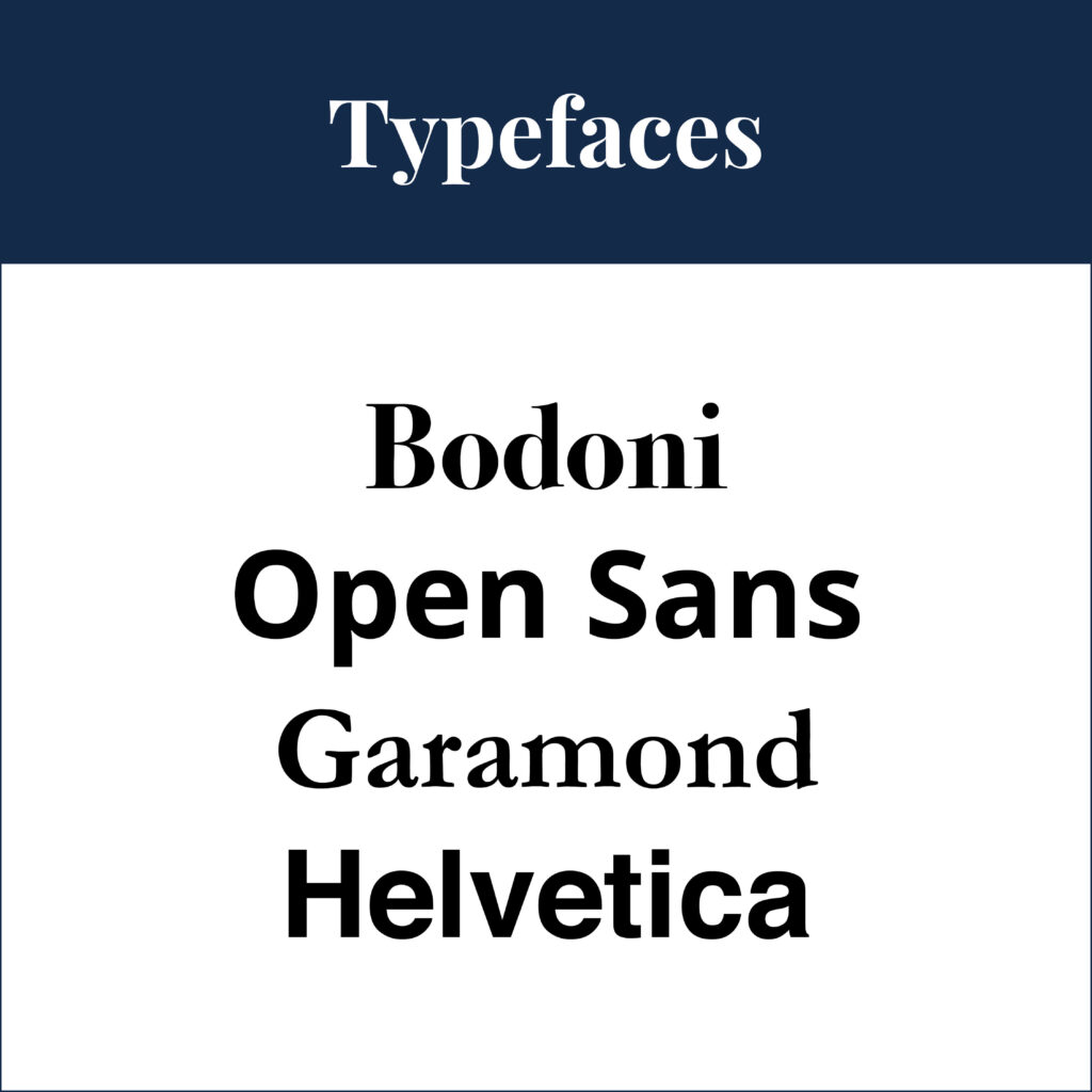 type lingo - typefaces - The Template Emporium