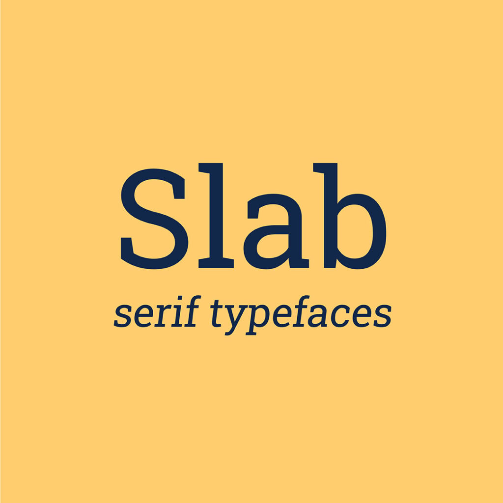 slab serif typefaces - The Template Emporium