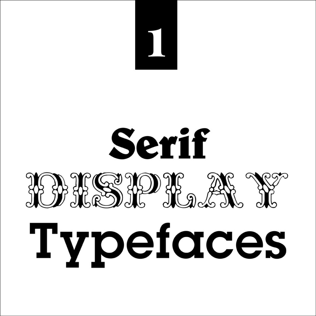 Serif Display Typefaces - The Template Emporium