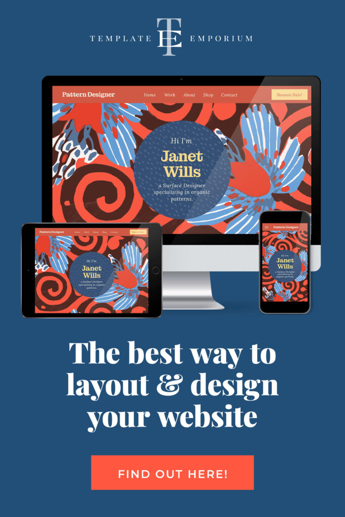 The best way to layout & design your website - The Template Emporium.