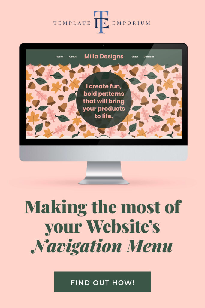Making the most of your Website's Navigation Menu - The Template Emporium.