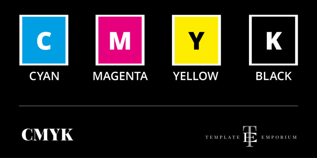 colour terms - CMYK - The Template Emporium