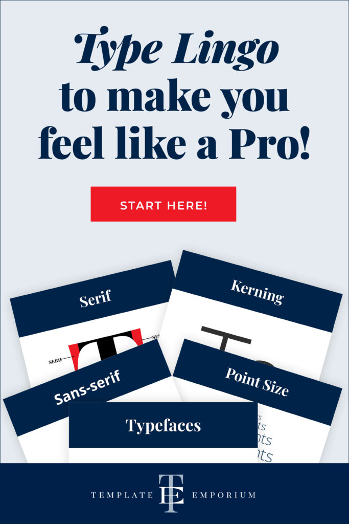 Type Lingo to make you feel like a pro - The Template Emporium