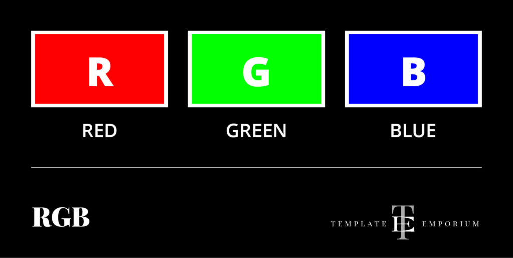 colour terms - RGB - The Template Emporium