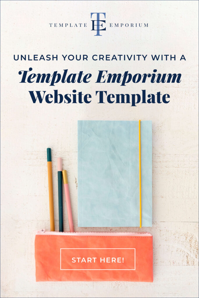 Unleash your creativity with a Template Emporium Website Template