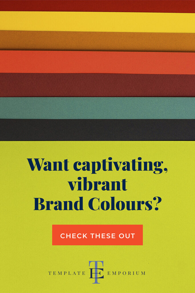 Want captivating vibrant Brand Colours? - The Template Emporium