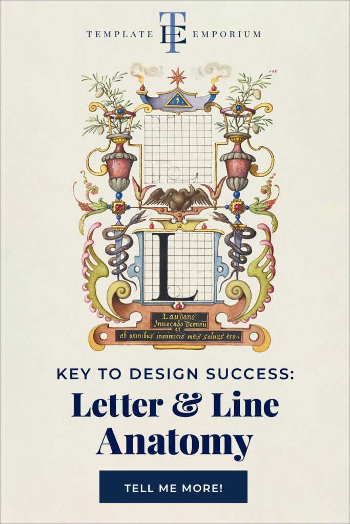 Mastering Design: The Key to Success Lies in Letter & Line Anatomy - The Template Emporium