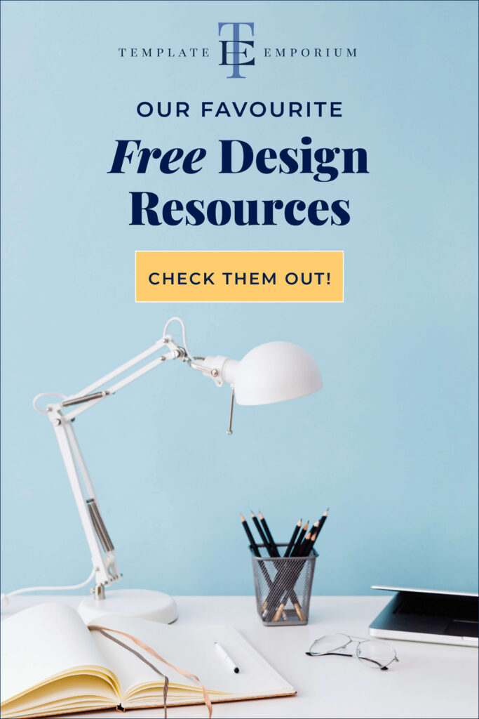 Our Favourite Free Design Resources - The Template Emporium