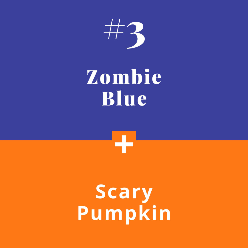 Colour combos - zombie blue - The Template Emporium