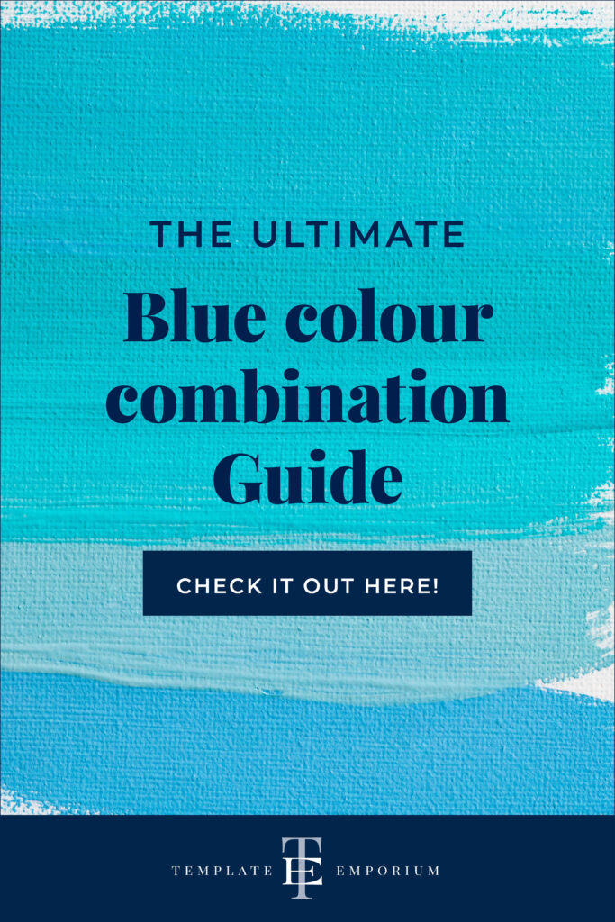 The Ultimate Blue Colour Combination Guide - The Template Emporium