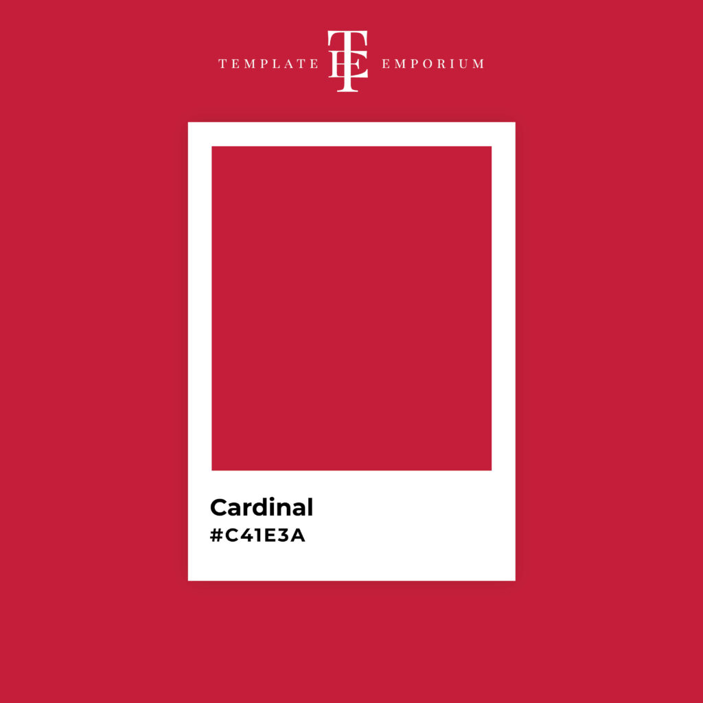 Red variations - Cardinal - The Template Emporium