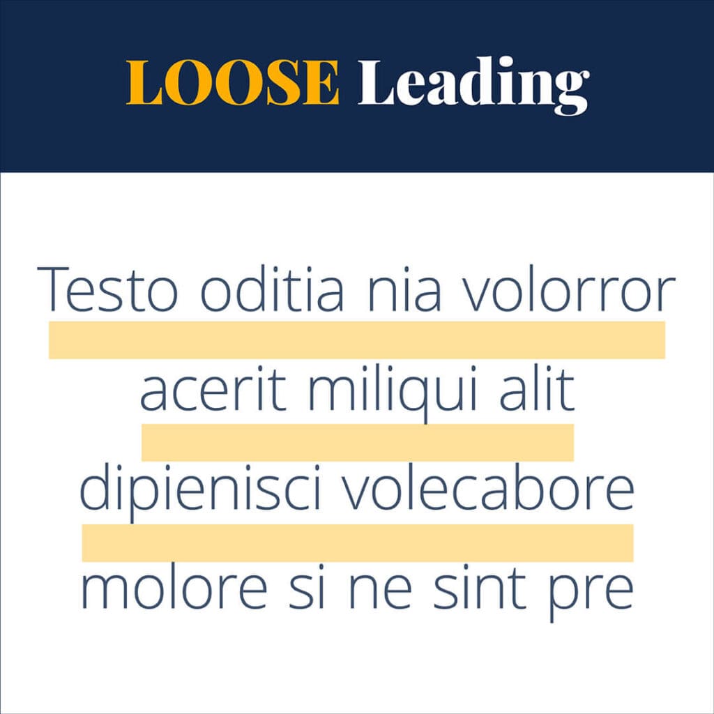 Leading - loose - The Template Emporium